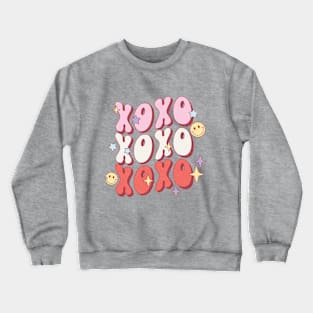 Hug's and Kisses Valentines Day Crewneck Sweatshirt